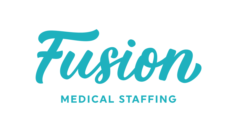 Logo for Fusion Medical Staffing.